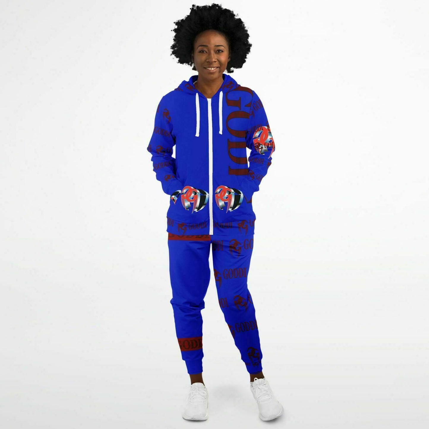 GODDI GG Designer Ziphoodie & Jogger,M, Unisex $150.00