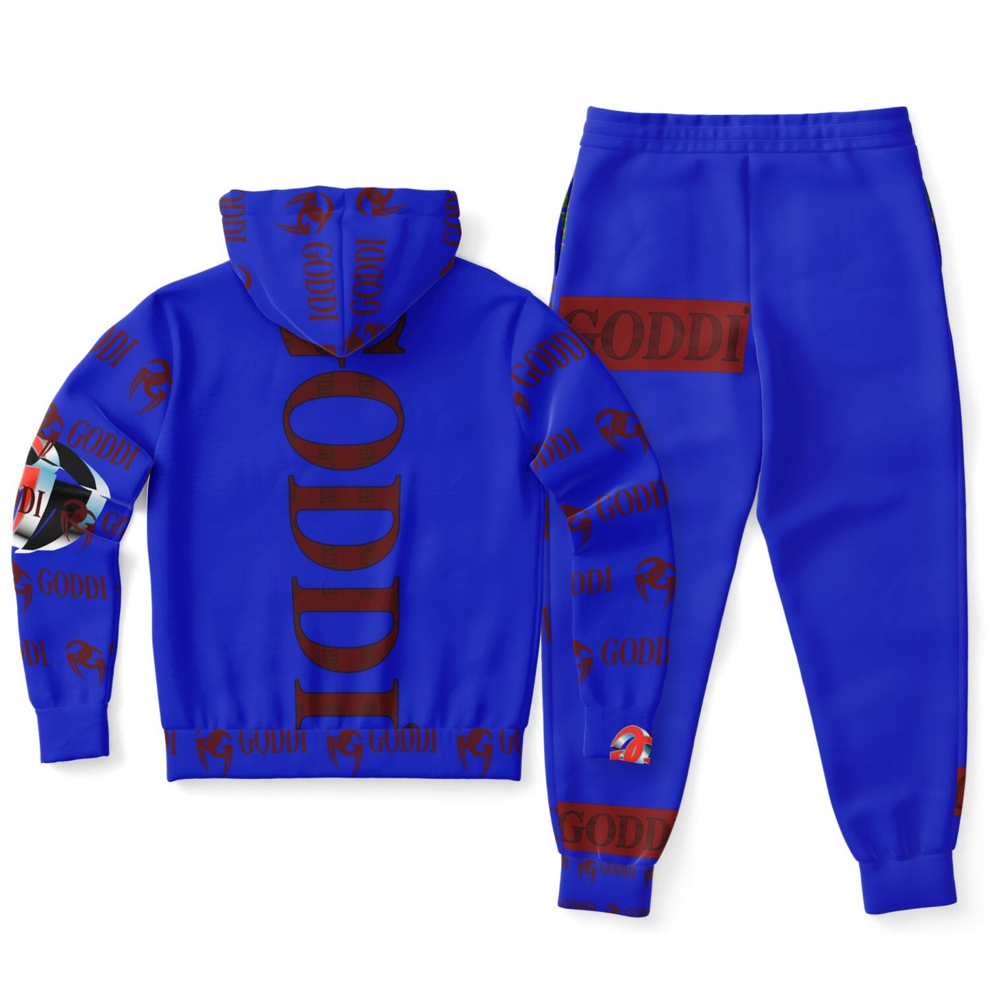 GODDI GG Designer Ziphoodie & Jogger,M, Unisex $150.00