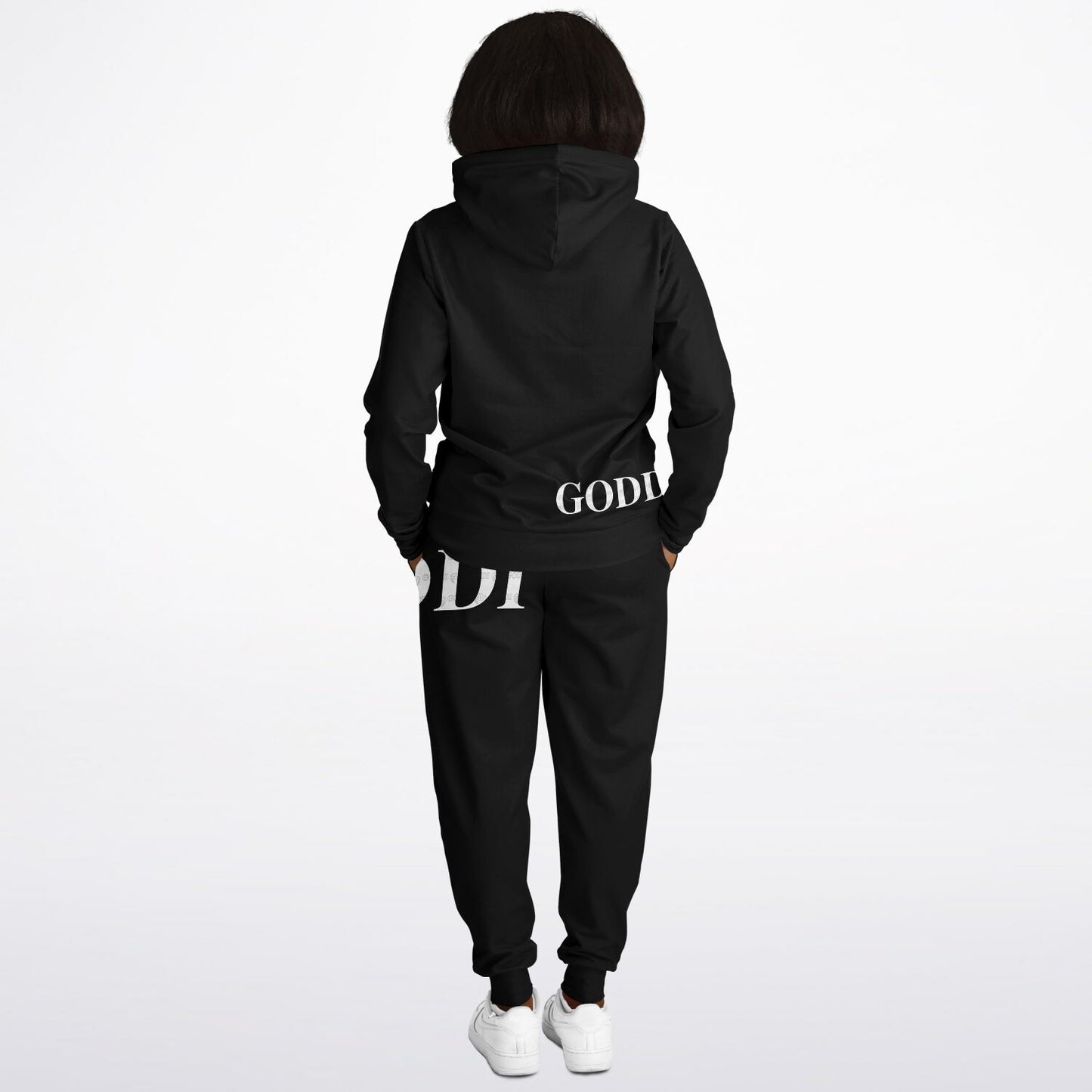 GODDI GG Pullover Hoodie & Jogger, M Black A026
