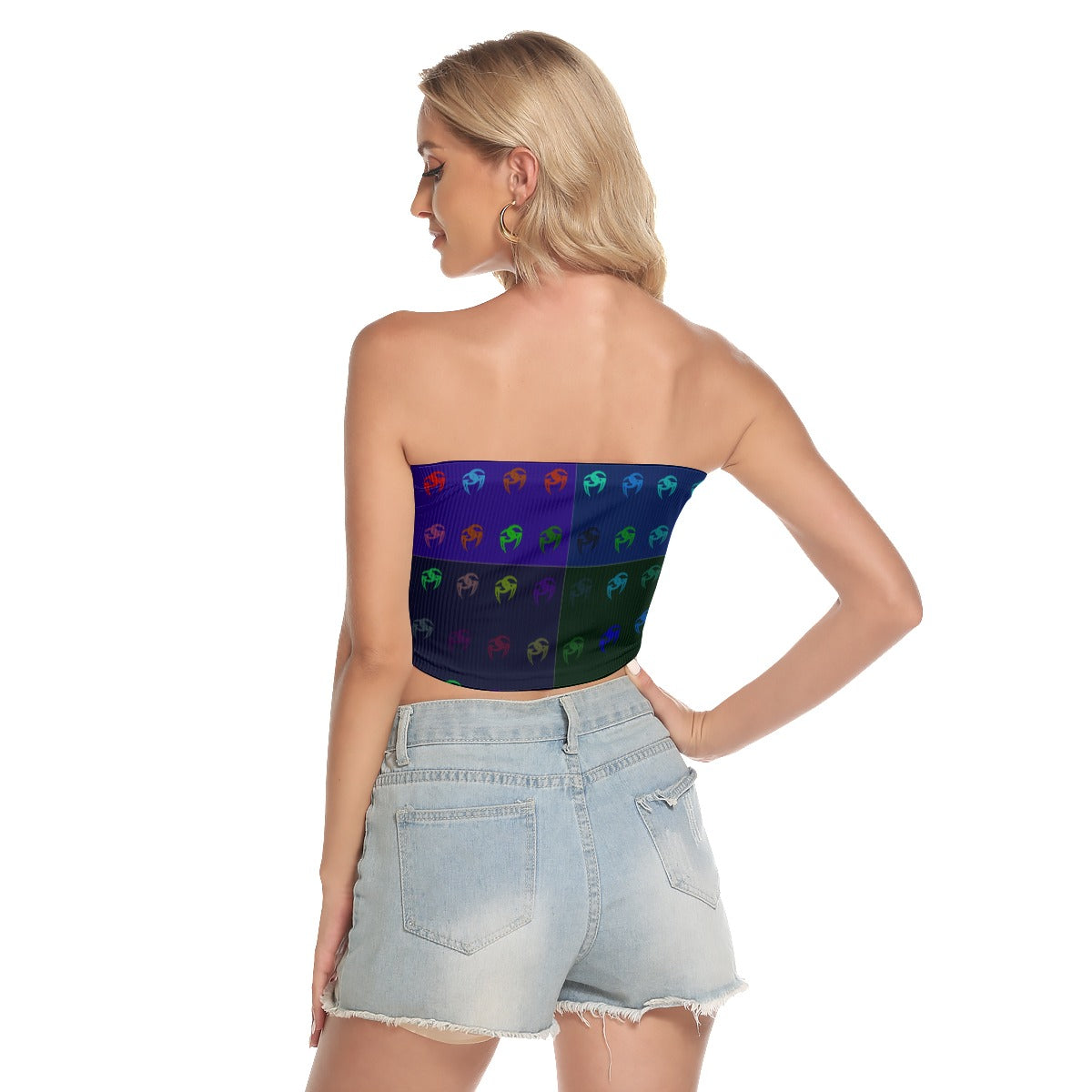 Goddi GG All Over Women's Tube Top