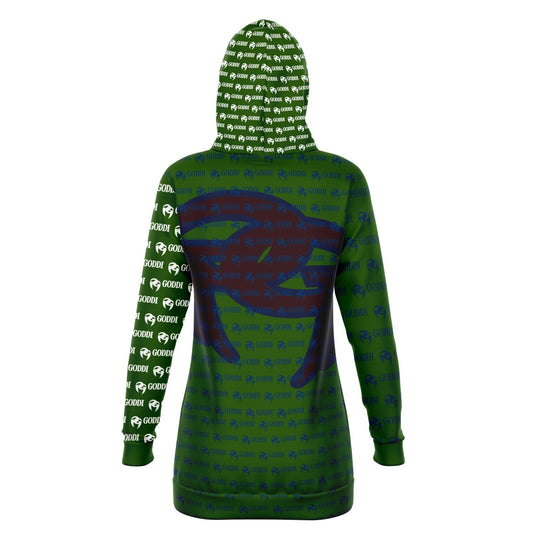Goddi - Women’s Athletic GG  Longline Hoodie - s