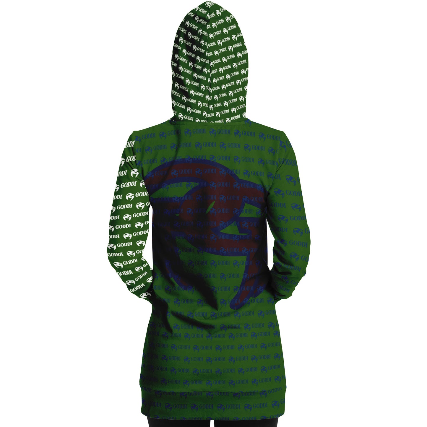 Goddi - Women’s Athletic GG  Longline Hoodie - s