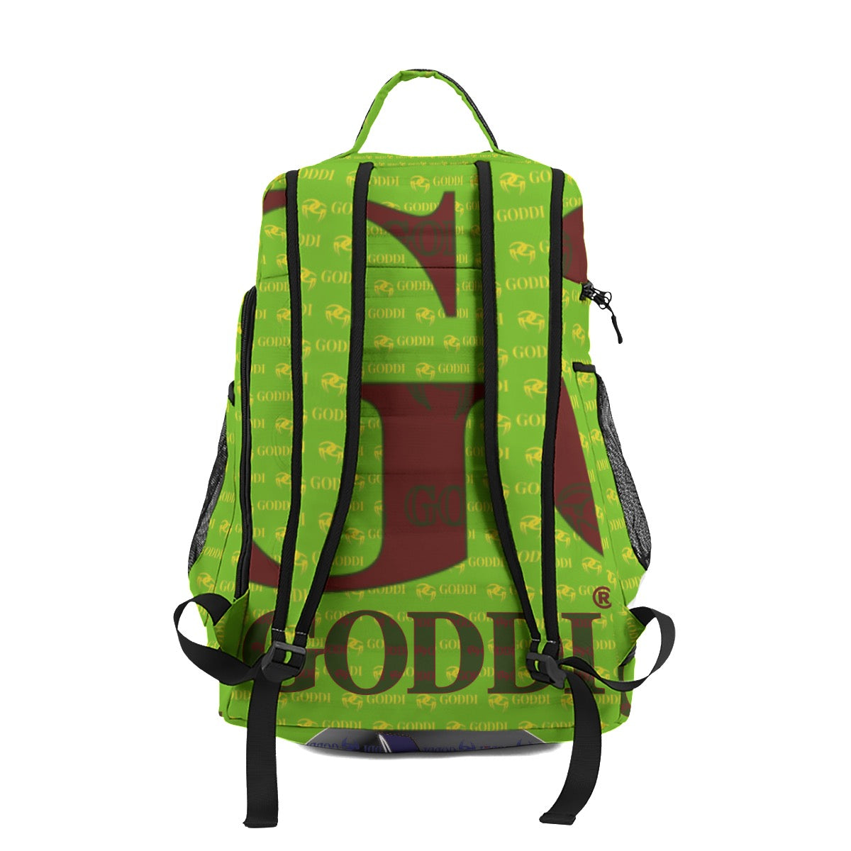 Letter Graffiti Pattern Backpack Unisex
