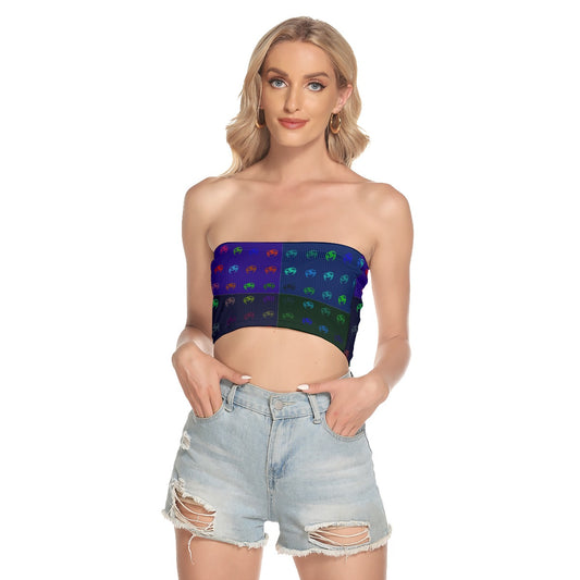 Goddi GG All Over Women's Tube Top