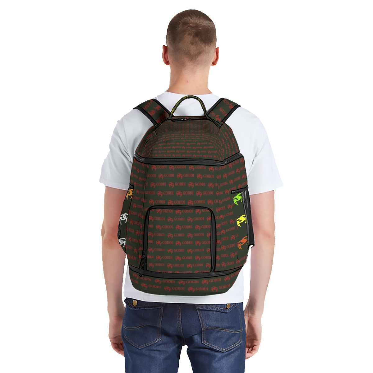 GODDI 300D Oxford Canvas GG Backpack Hunter Green One Size Fits All