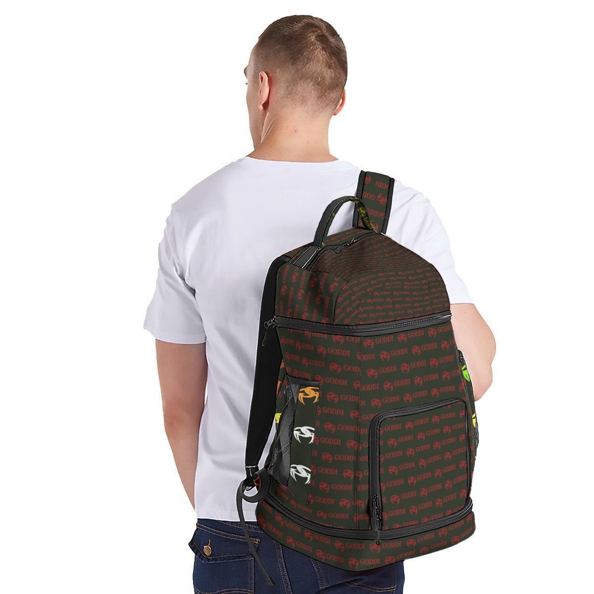 GODDI 300D Oxford Canvas GG Backpack Hunter Green One Size Fits All