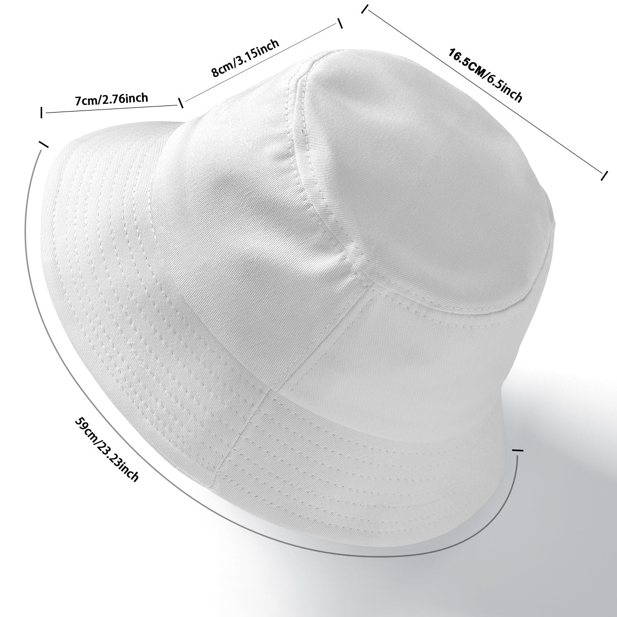 Double-Side Printing Bucket Hat 1 Size